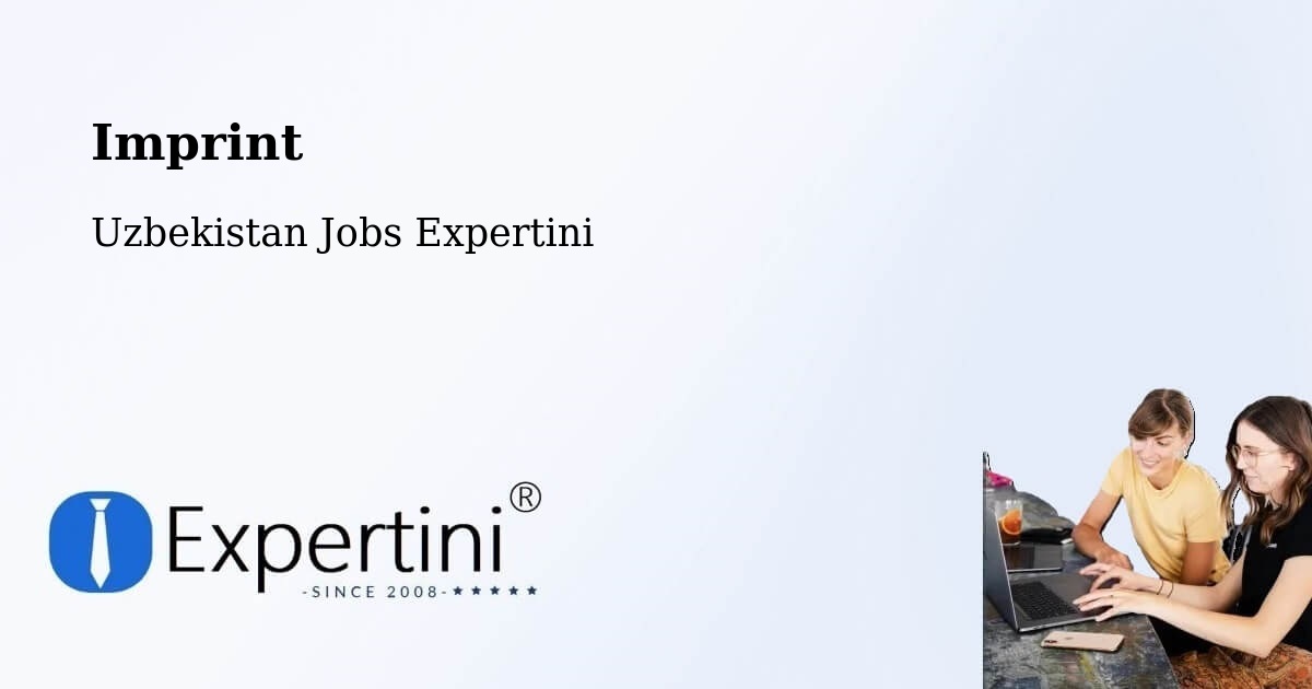 Imprint – Tirmiz - Uzbekistan Jobs Expertini